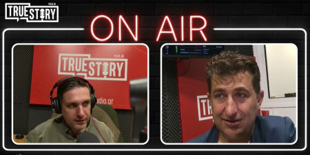 Συνέντευξη στον ραδιοφωνικό σταθμό True Story Radio 102,8 fm